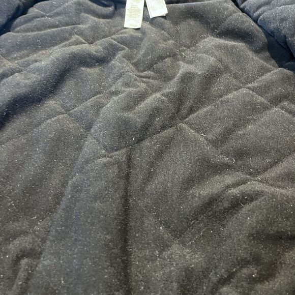 Walls Workwear Coat Black Mens XL Blanket Lined Hooded Canvas Jacket - Picture 13 of 16